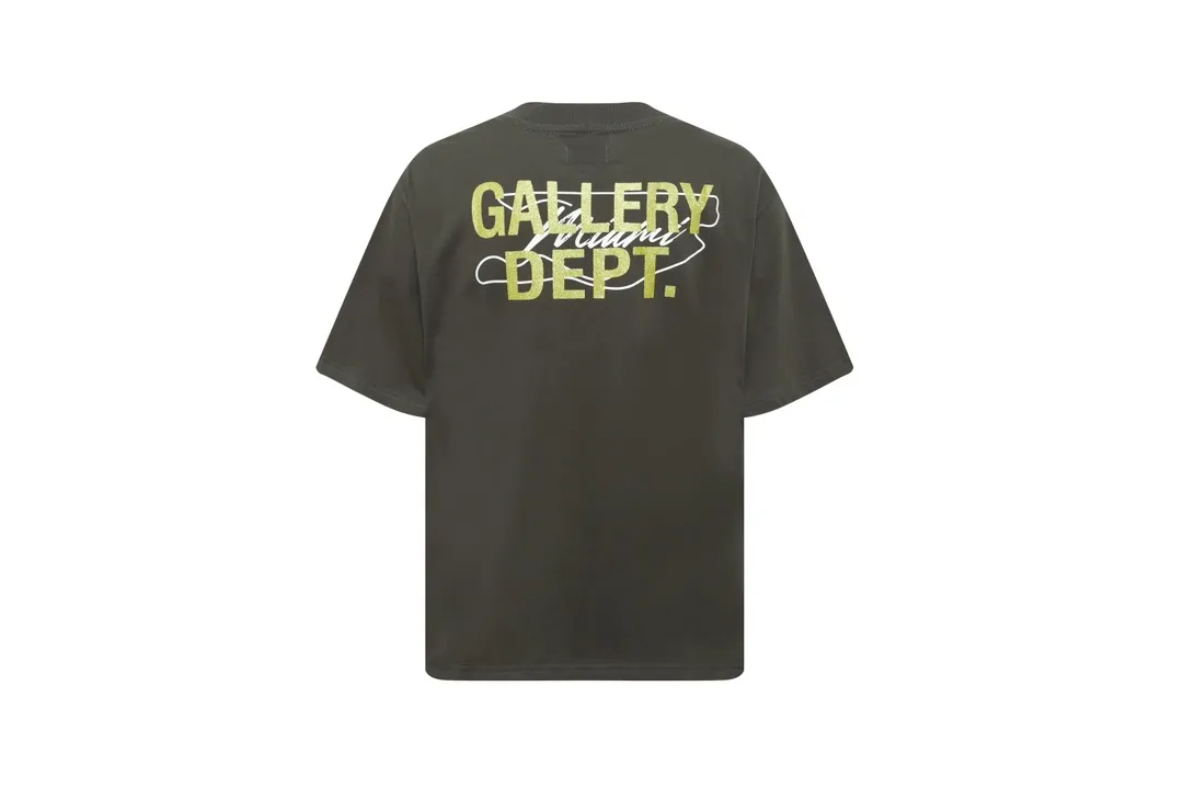 GALLERY.DEPT new summer short-sleeved model number: D3215p110 color: black code number: S M L XL